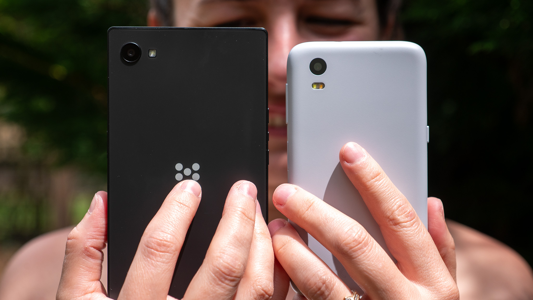 E Ink phones are amazing, but you might want to keep a camera nearby