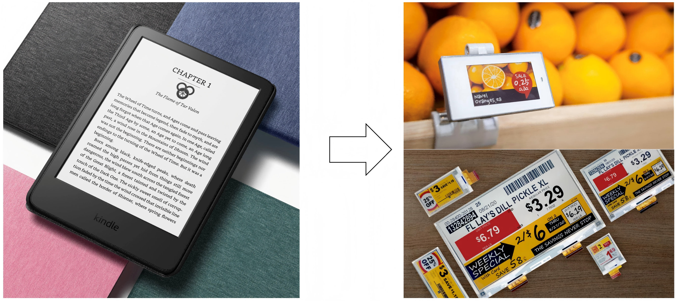 ePaper Solution for Smart Reusable Packaging